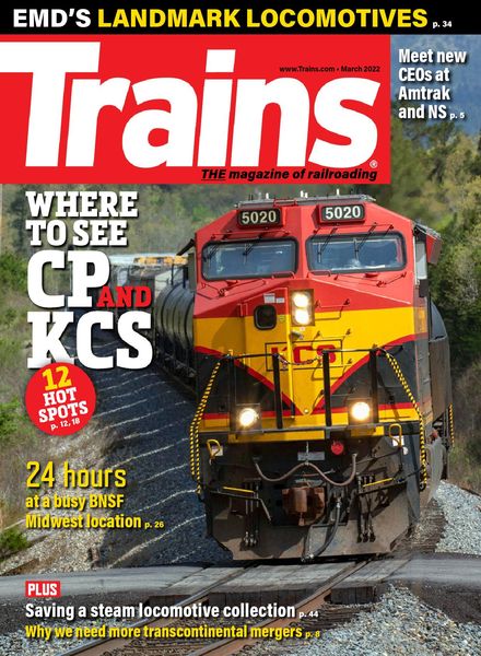 Trains – March 2022