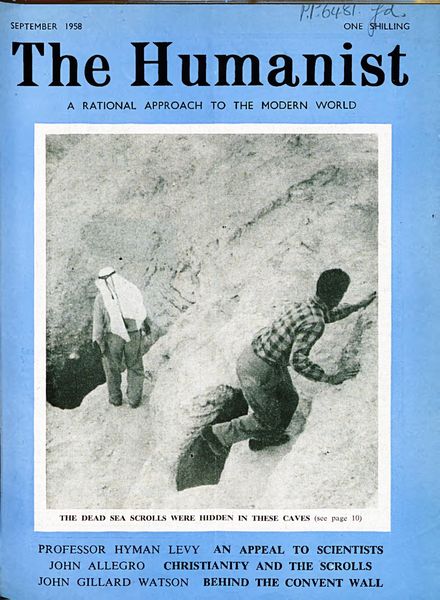 New Humanist – The Humanist, September 1958