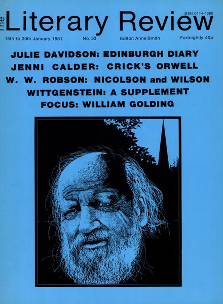 Literary Review – 15 January 1981