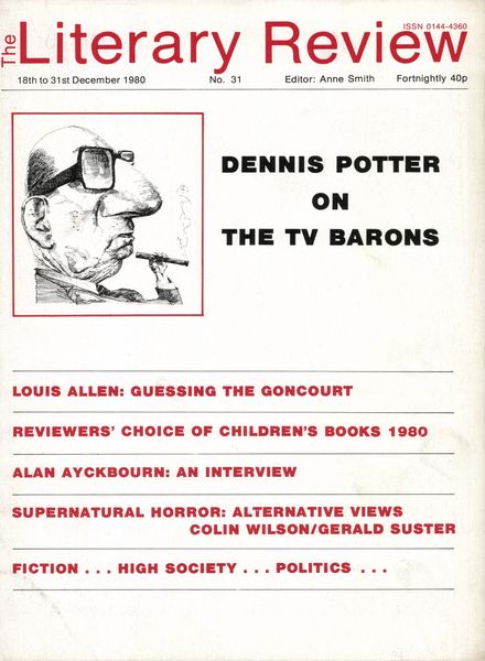 Literary Review – 18 December 1980