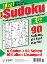 Ideal Sudoku – Nr 2 2022