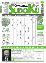Settimana Sudoku – 26 gennaio 2022