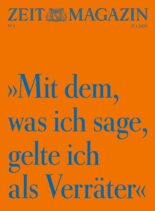 Zeit Magazin – 27 Januar 2022