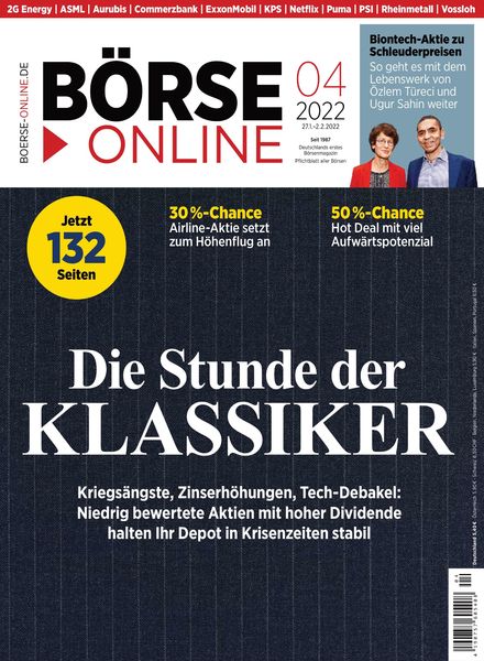 Borse Online – 27 Januar 2022