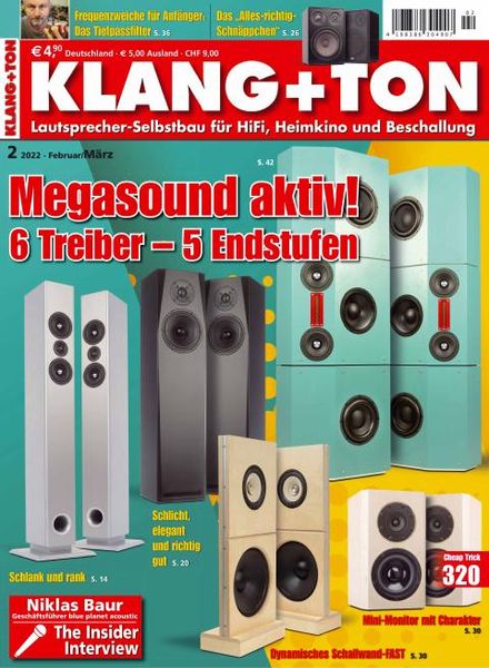 KLANG+TON – Januar 2022