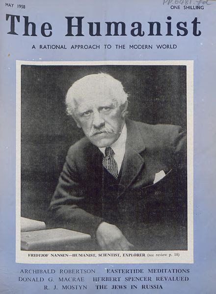 New Humanist – The Humanist, May 1958