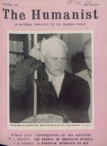 New Humanist – The Humanist, December 1957