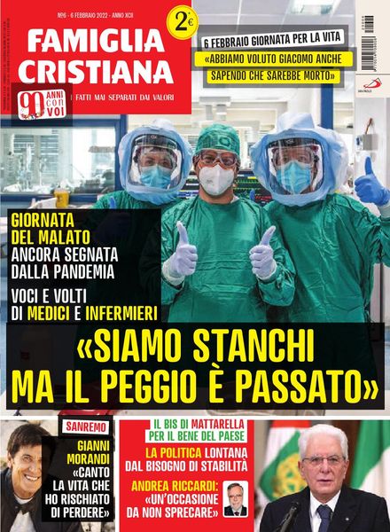 Famiglia Cristiana – 6 Febbraio 2022