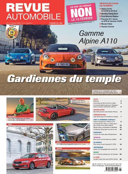 Revue Automobile – 03 fevrier 2022