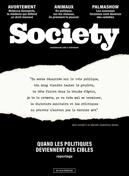 Society – 3 Fevrier 2022