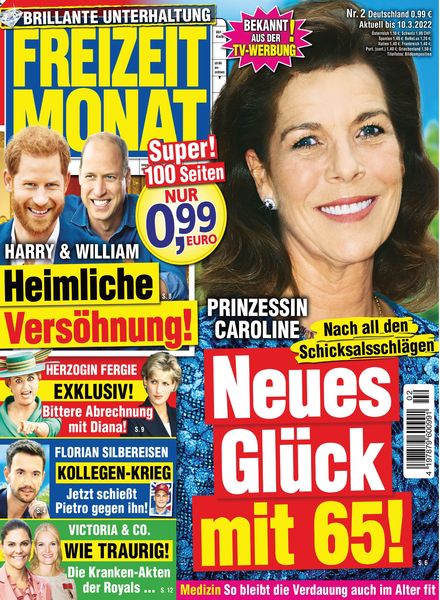 Freizeit Monat – Februar 2022