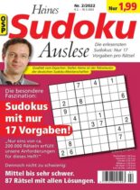 Heines Sudoku Auslese – Nr 2 2022