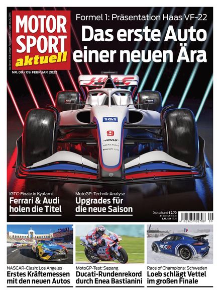 MOTORSPORT aktuell – 09 Februar 2022