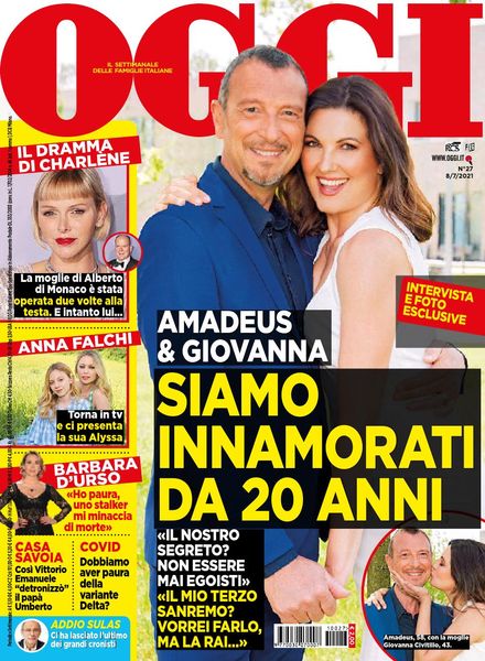 Oggi – 08 luglio 2021