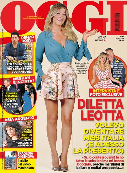 Oggi – 20 settembre 2018
