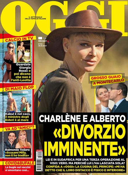 Oggi – 26 agosto 2021