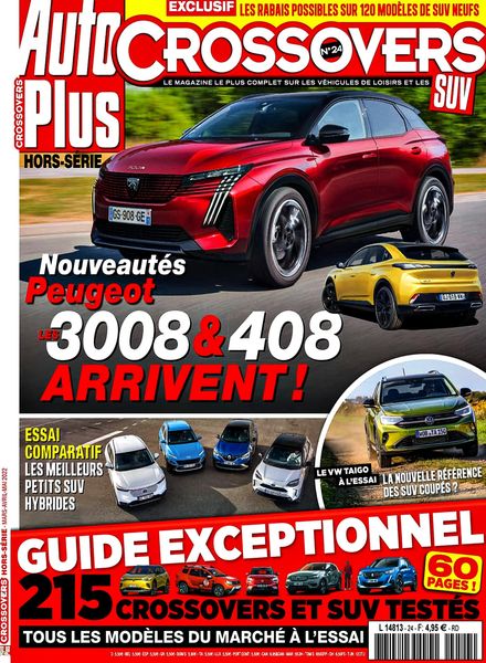 Auto Plus Hors-Serie Crossovers – Mars-Mai 2022