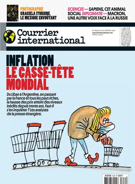 Courrier International – 10 Fevrier 2022