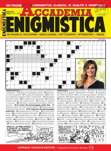 Accademia Enigmistica – febbraio 2022
