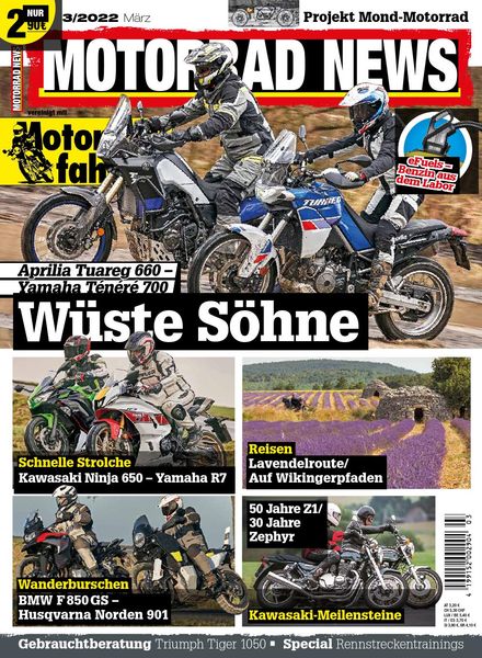 Motorrad News – Marz 2022