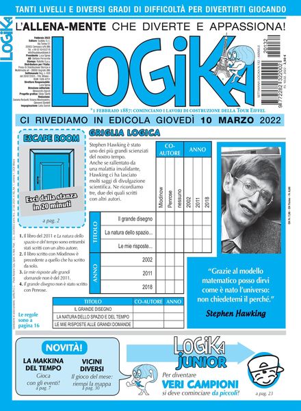 Settimana Logika – 10 febbraio 2022