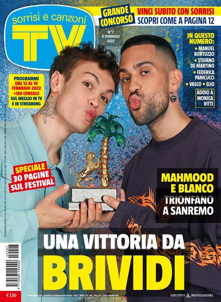 TV Sorrisi e Canzoni – 8 Febbraio 2022