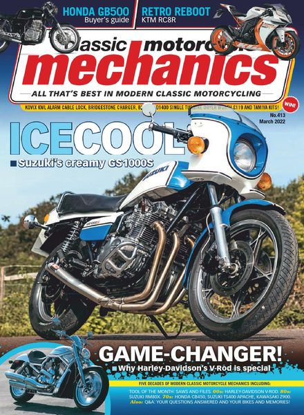 Classic Motorcycle Mechanics – March 2022