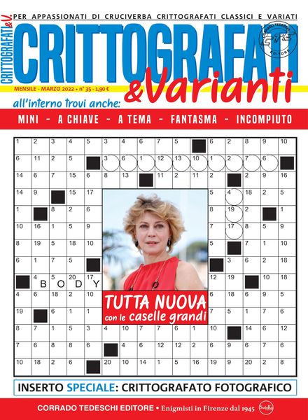 Crittografati & Varianti – marzo 2022