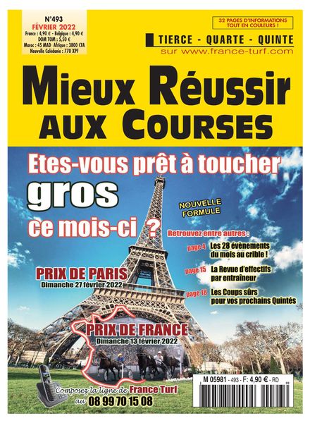 Mieux Reussir aux Courses – Fevrier 2022