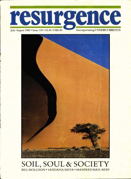 Resurgence & Ecologist – Resurgence, 135 – July-August 1989