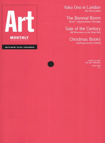 Art Monthly – December-January 1997-98