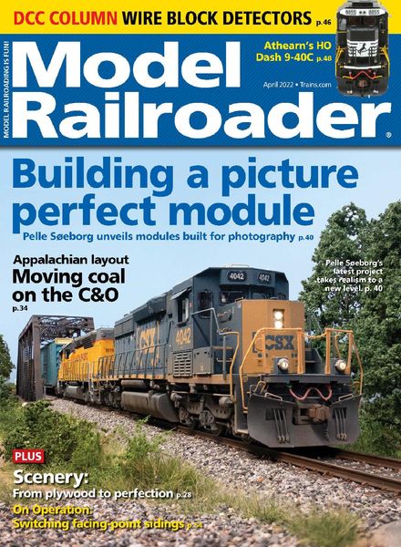 Model Railroader – April 2022