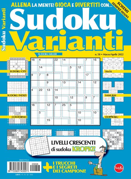 Sudoku Varianti – marzo 2022