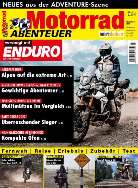 Motorrad Abenteuer – Marz-April 2022