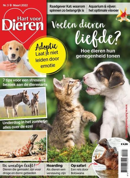 Hart voor Dieren – maart 2022