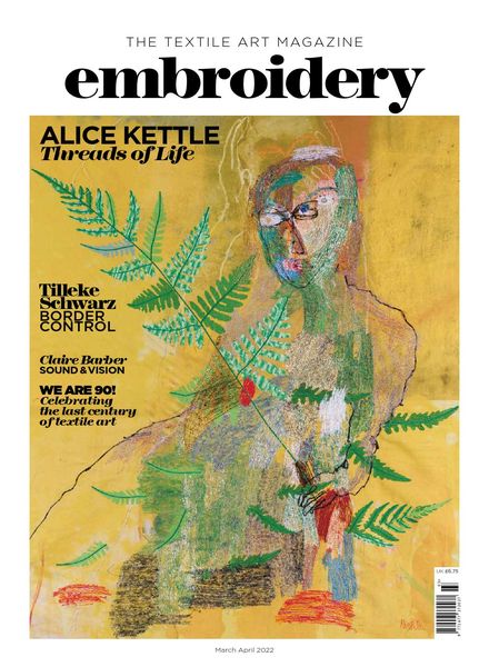 Embroidery Magazine – March-April 2022