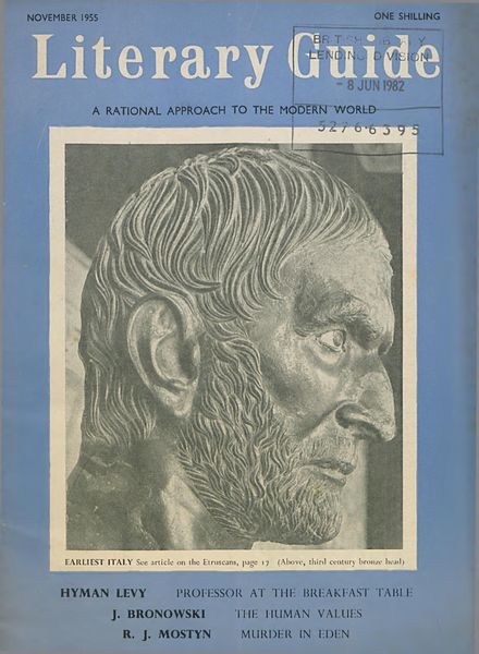 New Humanist – The Literary Guide November 1955