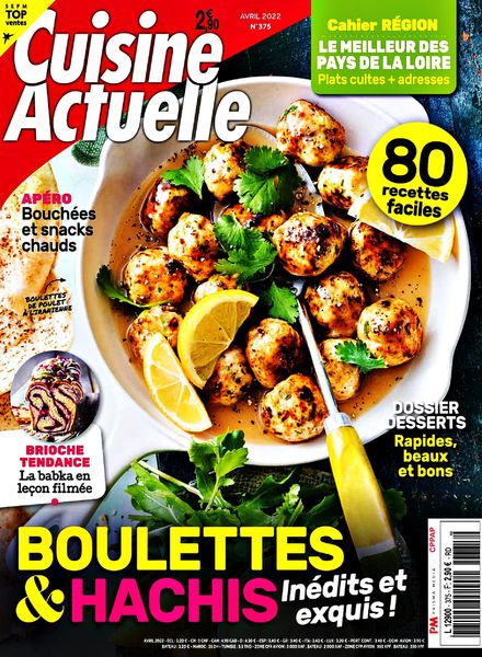 Cuisine Actuelle – Avril 2022