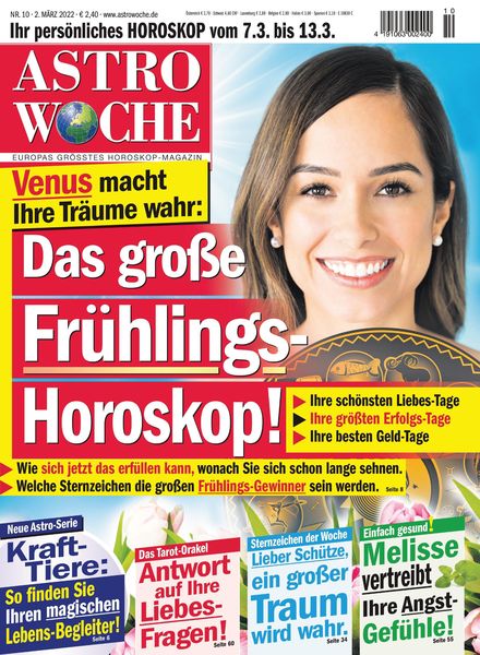 Astrowoche – 02 Marz 2022