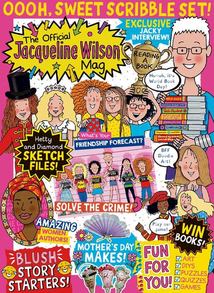 Official Jacqueline Wilson Magazine – Issue 197 – March 2022