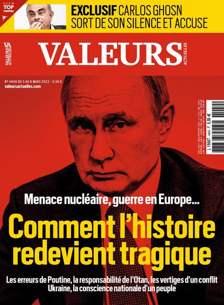Valeurs Actuelles – 03 mars 2022