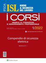 Igiene & Sicurezza del Lavoro Corsi – Gennaio 2022