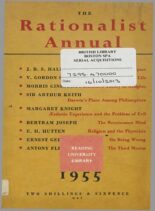 New Humanist – The Rationalist Annual 1955
