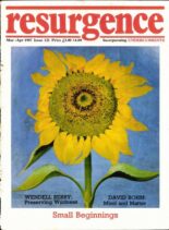 Resurgence & Ecologist – Resurgence 121 – March-April 1987