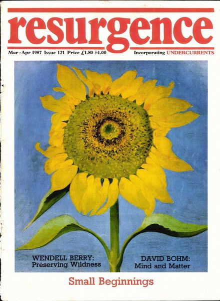 Resurgence & Ecologist – Resurgence 121 – March-April 1987