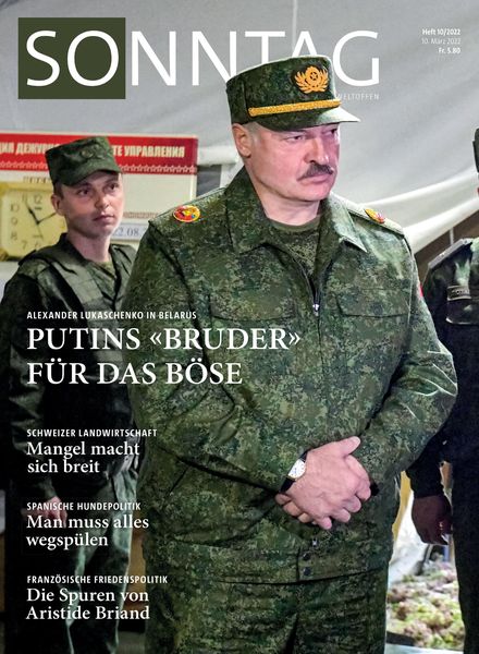 Sonntag – 10 Marz 2022