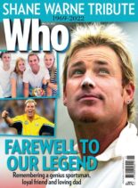 Who – March 21 2022
