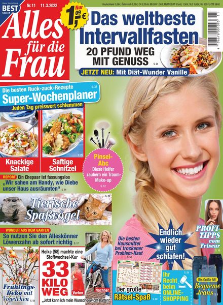 Alles fur die Frau – 11 Marz 2022
