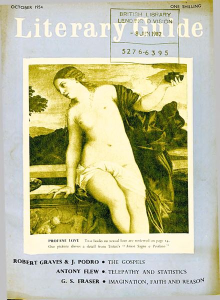 New Humanist – The Literary Guide October 1954