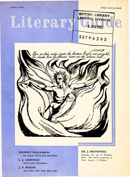 New Humanist – The Literary Guide June 1954